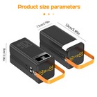 120w 70000mah Power Bank 4usb Fast Battery Charger Large Capacity For Cell Phone