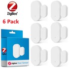 9 Pack Zigbee Window Door Sensors Smart Contact Sensors For App Home Automation