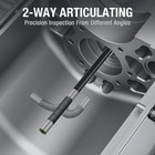 Two-way Articulated Industrial Borescope Inspection Camera Single   Dual Lens