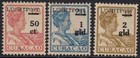 1929 Curacao - Airmail No  1 3 Set Of 3 Values - Mnh  