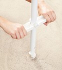 6 5 Foot Beach Umbrella W  Sand Anchor  Tilt  Upf 50  Sun Protection  Portable