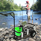 Modern Beach Fishing Cart Outdoor Heavy Duty Fishing Beach Cart With Wheels New