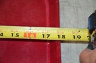 Vintage  Lot Of 3 Cambro Camtray 6-sided Red Cafeteria Serving Trays 18  X 14 