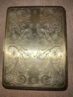 Victorian Style Lucienne Etched Cigarette Case