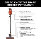 Shark Rocket Hv301 Corded Bagless Vacuum Cleaner     Carpet   Hard Floor  Swivel