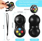 Skylety 2 Pcs Fidget Pad Game Controller Toy Handheld Pad    