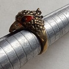 Gorgeous Rare Ancient Ring Bronze Roman Eagle  Symbol Old Authentic Artifact