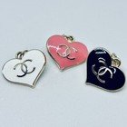 3 Colors Chanel Pendants Cc Logo 25mm Vintage  lg123 