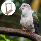 1pc Bird Cage Perches Stand Rack Toys Claws Grinding Branches For Pets