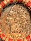 Unsearched Old Cents Roll Vintage Coins 50 Pennies Penny Collection Set Lot 0x