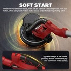 Drywall Sander With Vacuum Dust Collector  1200w 5 Variable Speed