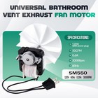 Znektis Universal Quiet Bathroom Exhaust Fan Motor Kit     50 Cfm  3000 Rpm    