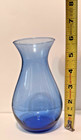 Vintage Cobalt Blue Glass Hyacynth Bulb Forcing Vase Hourglass 6    Free Ship 