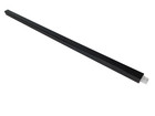 Vintage Black Towel Bar Rod Rack 24 In Springs Plastic Mid Century Modern Retro
