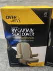 Over Drive 2 Pack Rv motorhome Seat Covers For Captain Style Chairs Quick Fit Nw
