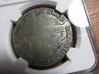 1843 Rs Columbia Silver 8 Reales  bogota  Ngc Vf Details