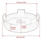 Red  Turn Signal Light Cover Lens For Harley Sportster Softail Dyna 1986-2015 Us