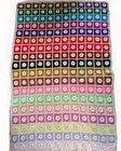 Handmade Crochet Daisy Granny Square Afghan     Colorful Boho Throw     82  X 55 