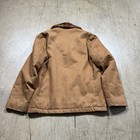 Vintage Sears The Men s Store Brown Jacket Faux Fur Collar Lined Men s Size 38