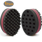 Hair Magic Twist Sponge  Two-sided Dread Afro Coil Barber Tool For Curling And W