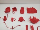 Marx Re-issue Johnny West Chief Cherokee Geronimo Eagle  red Accessories  
