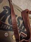 Rare Rush Large Messenger Bag With Embossed Leather Strap Great Collectors Piece