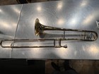 Yamaha Ysl-200ad Advantage Trombone   Hard Case    Mouth Piece  dents See Pics 