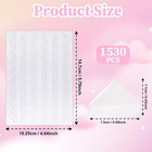 15 Sheets  1530 Pcs  Picture Corners For Scrapbooking Self Adhesive Photo Corne