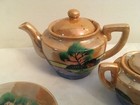 Vintage 11 Pcs Child s Made In Japan Tea Set Plates Pot Sugar Creamer Lids