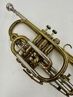 Vintage Besson 2-20 Trumpet Brass Musical Instrument Made In England Pearl