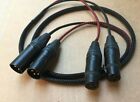 1 ft To 8ft Mogami Cable 2 Channel Snake Gold Neutrik Xlr Female To Xlr Male 