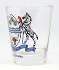 Botswana Coat Of Arms Shot  Glass Shotglass