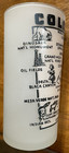 Vintage Frosted State Glass Colorado Mid-century 1950-60 Souvenir Tumbler 4 3 4 