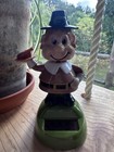  3 - Halloween Thanksgiving Fall Solar Powered Dancing Bobble Head Toys