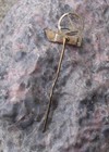 Vintage Tarom Romanian Airlines Aircraft Bird Logo Cut Away Pin Badge