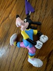 Vintage Disney Applause Goofy Pvc Figure Key Ring Keychain 1980s Workout 2 75   