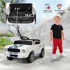 12v Battery Powered Electric Vehicle  Licensed Kids Ride On Car  White
