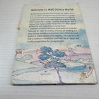 Vtg Walt Disney World Pop-up Book 1972 Hallmark Mickey Mouse Pull Tabs Disneyana