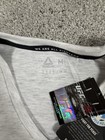 Reebok Ufc Ultimate Fighting Championship Womens Medium Shirt Gray Nwt Mma