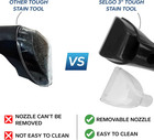 Bissel Replacement 3  Tough Stain Brush Tool With Removable Cover For All Bissel