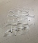 N Scale Fencing Fence 3     White Railroad Farm  10  Made In Usa Free Shipping