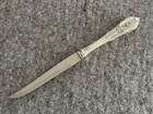 Rose Point By Wallace Sterling Steak Knives-set Of 6-bevel Blade-8-3 4 