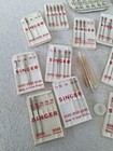 Large Lot Of Vintage Singer Sewing Machine Needles 2020 2028 2045 Twin  Hook Eye