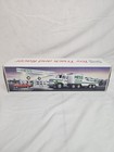 Vintage 1988 Hess Toy Truck And Racer New In Box Nib 18 Wheeler Hauler Gas Oil