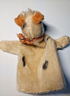 Vintage 10  Steiff Roxy Terrier Dog Mohair Hand Puppet No Tag