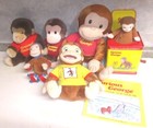 Schylling Curious George Music Jack In A Box  Plush Lot  Gund  Marvel  Universal