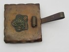 Vintage Hammered Copper Bed Warmer 6  X 5 5 