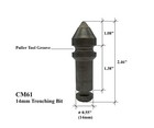 6 - Small Trencher  Auger  Rotating Rock Bits  14mm 0 55     Shank W  C-clip