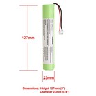 Kastar Battery For Hurricane Spin Scrubber Brush Cleaner Spin-scrubber Bathtub