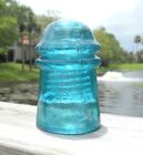 Nice Blue Aqua Cd 125 Pat App For Glass Insulator